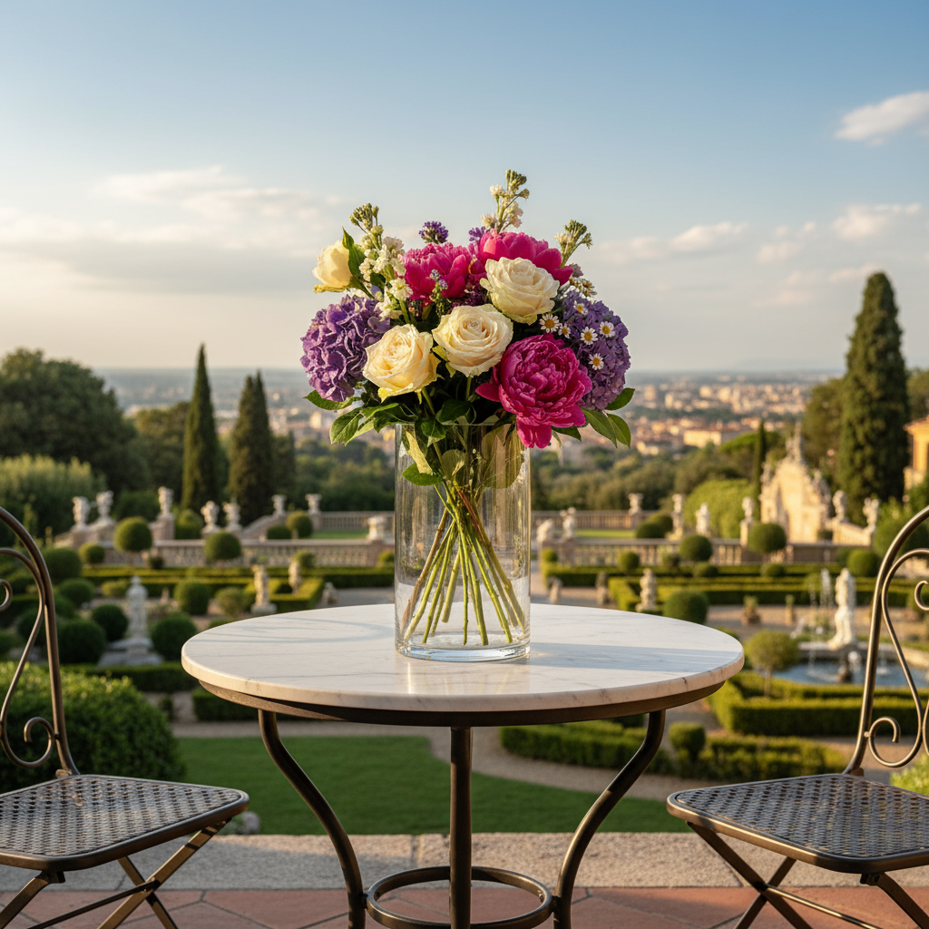 Zaya Cylinder Glass Vase