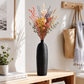 Calvessa Ceramic Tall Cylindrical Vase