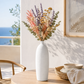 Calvessa Ceramic Tall Cylindrical Vase