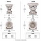 Cami Pedestal Terracotta Urn Planter