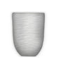 Ceramic Rectangle Vase Matte Finish White