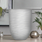 Ceramic Rectangle Vase Matte Finish White