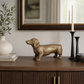 Charlie Fiberglass Dog Figurine