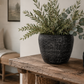 Droven Black Cement Pots