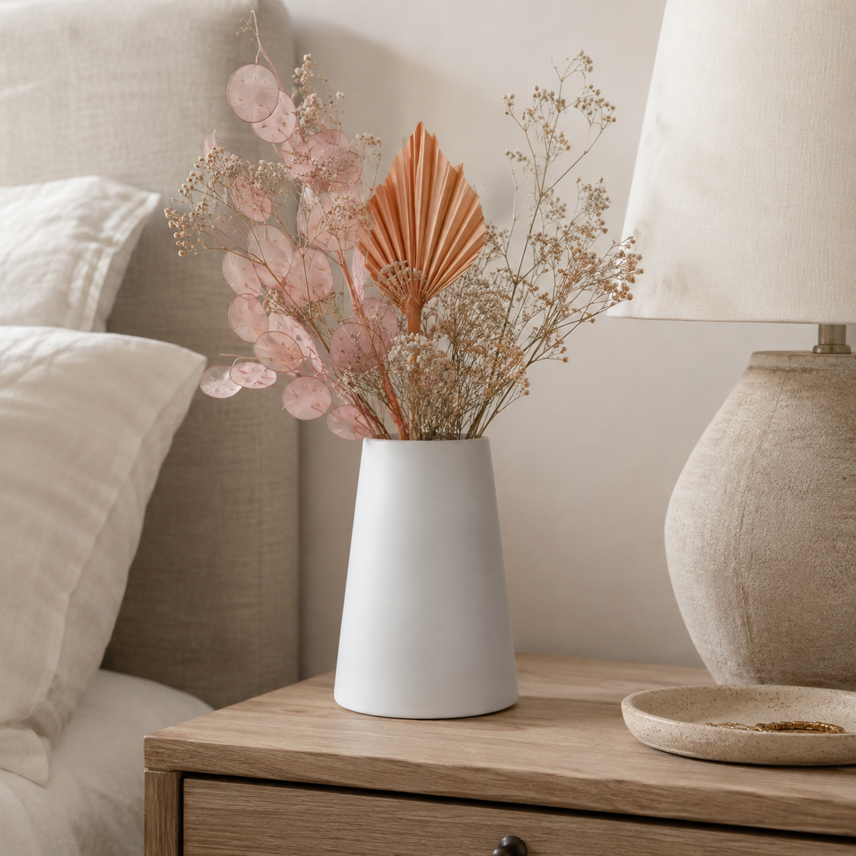 Erin Ceramic Round Bellied Vase