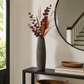 Esther Ribbed Ceramic Bellied Vase