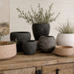 Droven Black Cement Pots