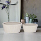 Halora Honeycomb Oval Planter Set (Set of 2)