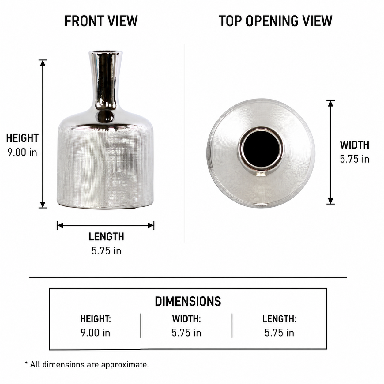 Indie Engraved Ceramic Bottle Vase