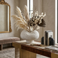 Lane Sculptural Pedestal Ceramic Vase