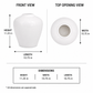Alivia Ceramic Vase