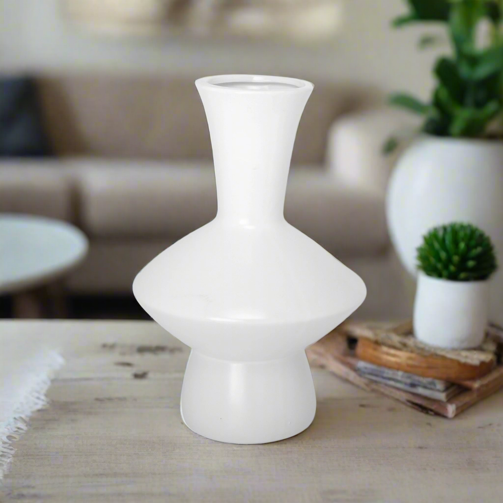 Lucelle Matte Ceramic Vase