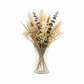 Zyra Clear Glass Gathering Vase
