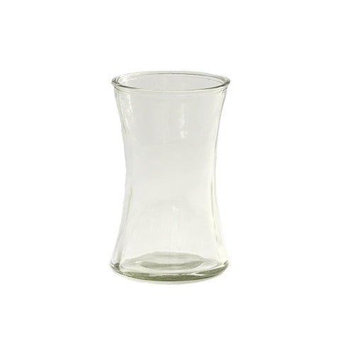 Zyra Clear Glass Gathering Vase