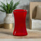 Lyra Elegant Glass Vase-Glass-Urban Trends Collection-Red-Urban Trends Collection