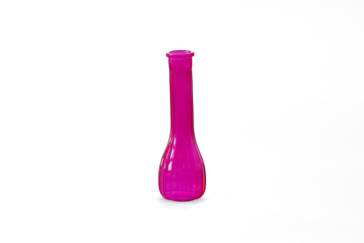 Elira Ribbed Bud Vase-Urban Trends Collection-Urban Trends Collection