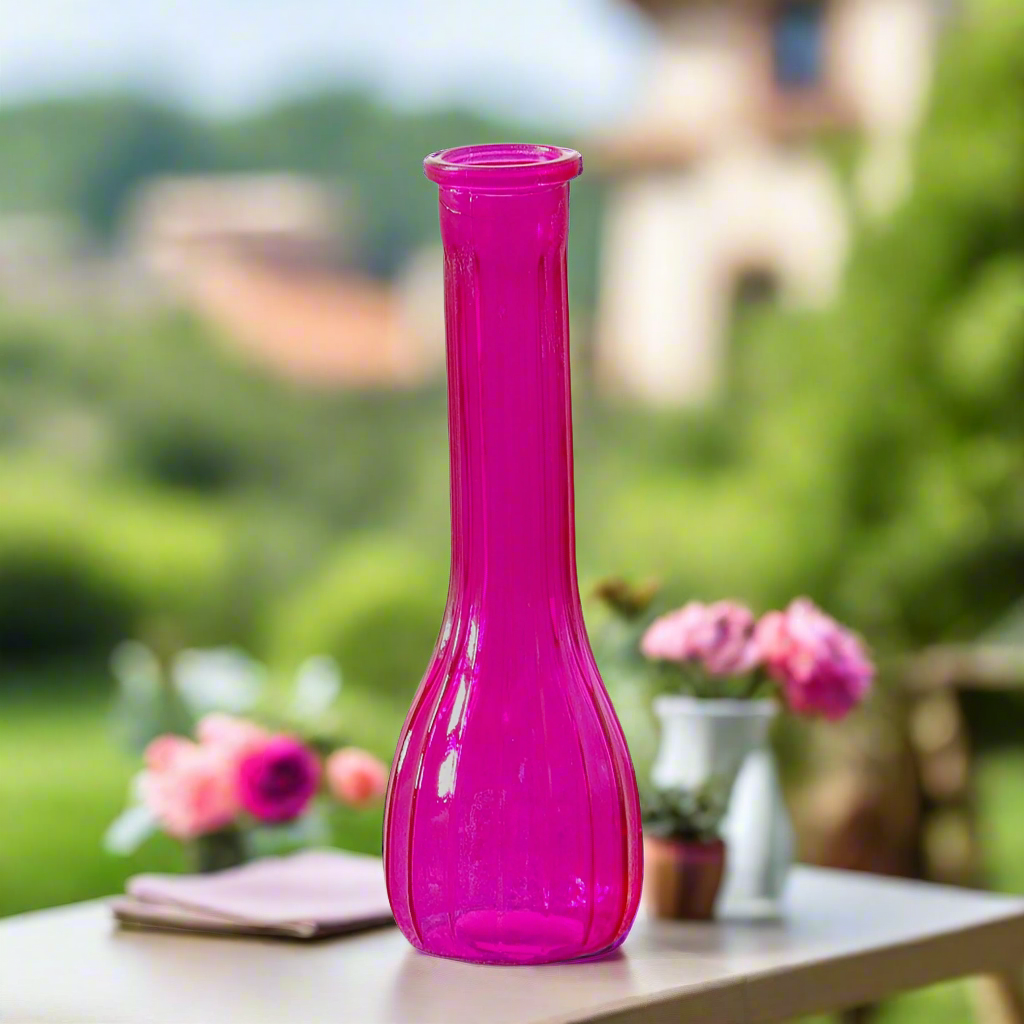 Quivira Ribbed Bud Vase