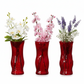 Quara Classic Machine Made Glass Vase – Set of 3