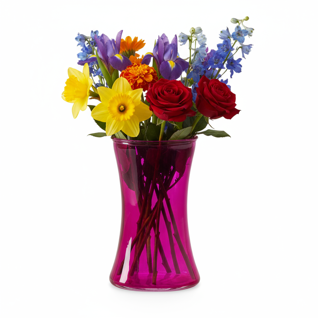Lyra Elegant Glass Vase