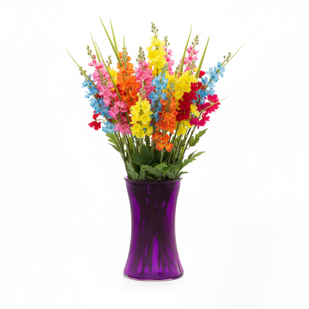 Lyra Elegant Glass Vase