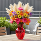 Pavia Ginger Glass Vase