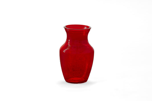 Belly Glass Vase-8.00"H
