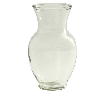 Pavia Ginger Glass Vase-Urban Trends Collection-Urban Trends Collection
