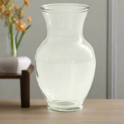 Pavia Ginger Glass Vase-Urban Trends Collection-Large-Clear-Urban Trends Collection