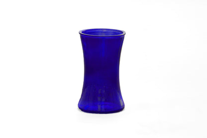 Lyra Elegant Glass Vase-Glass-Urban Trends Collection-Blue-Urban Trends Collection