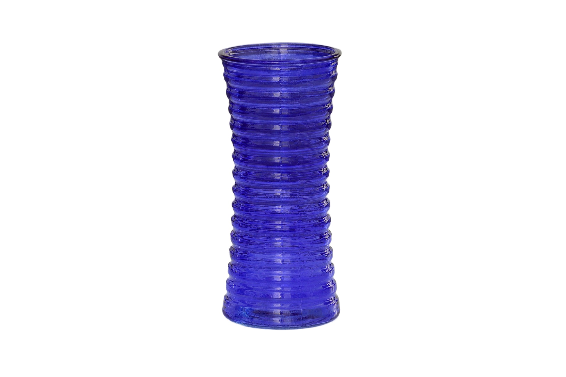 Kendra Gathering Glass Vase-Urban Trends Collection-Blue-Urban Trends Collection