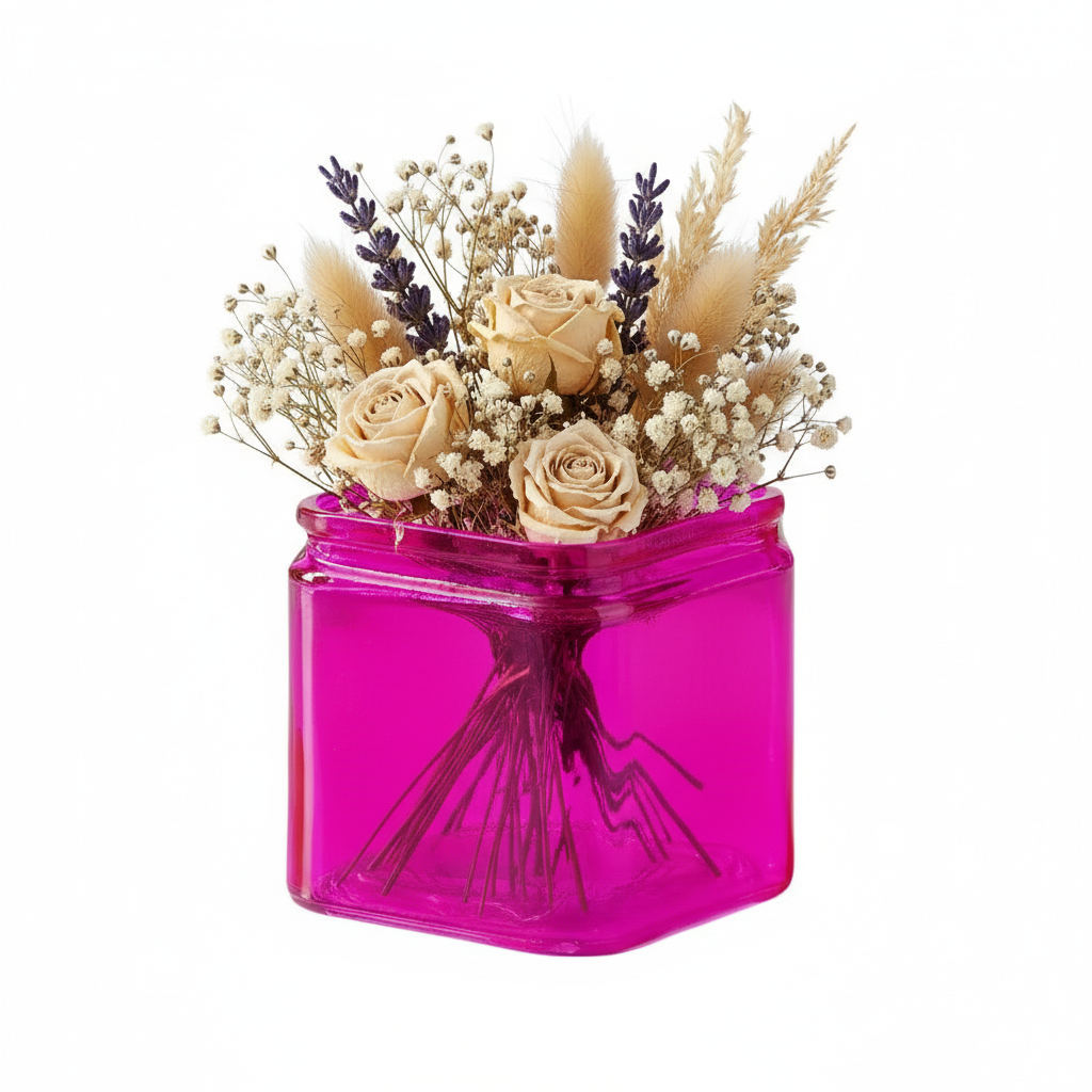 Juno Glass Cube Vase