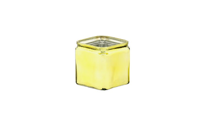 Juno Glass Cube Vase-Urban Trends Collection-Gold-Urban Trends Collection