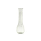 Quira Ribbed Bud Vase-Urban Trends Collection-Clear-Urban Trends Collection