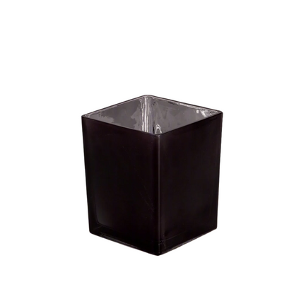 Aeris Glass Cube Vase-Urban Trends Collection-Urban Trends Collection