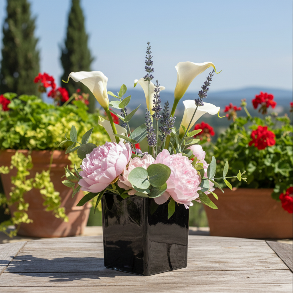 Aeris Glass Cube Vase