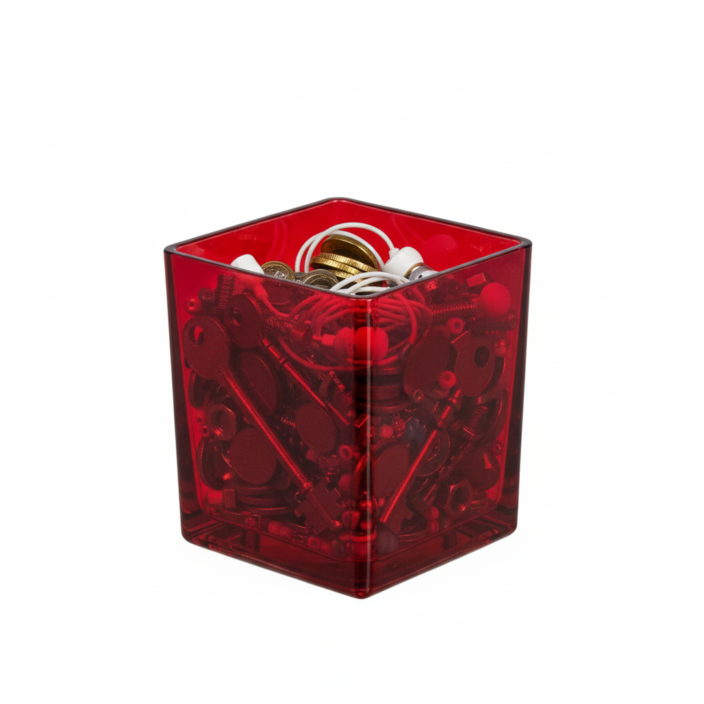 Electra Glass Cube Vase