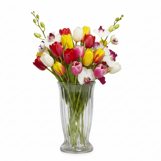 Jovelle Clear Glass Vase