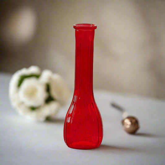 Ribbed Bud Vase