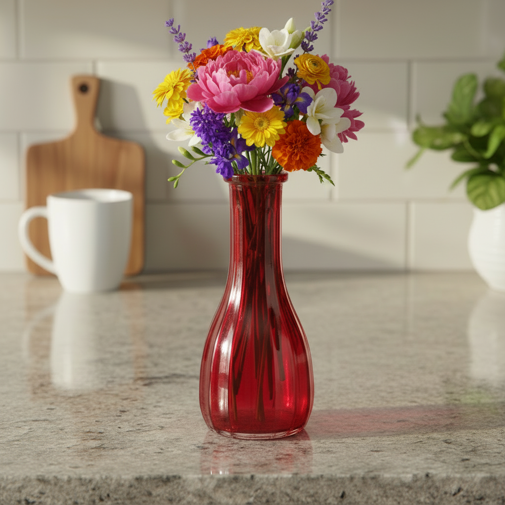 Quivira Ribbed Bud Vase