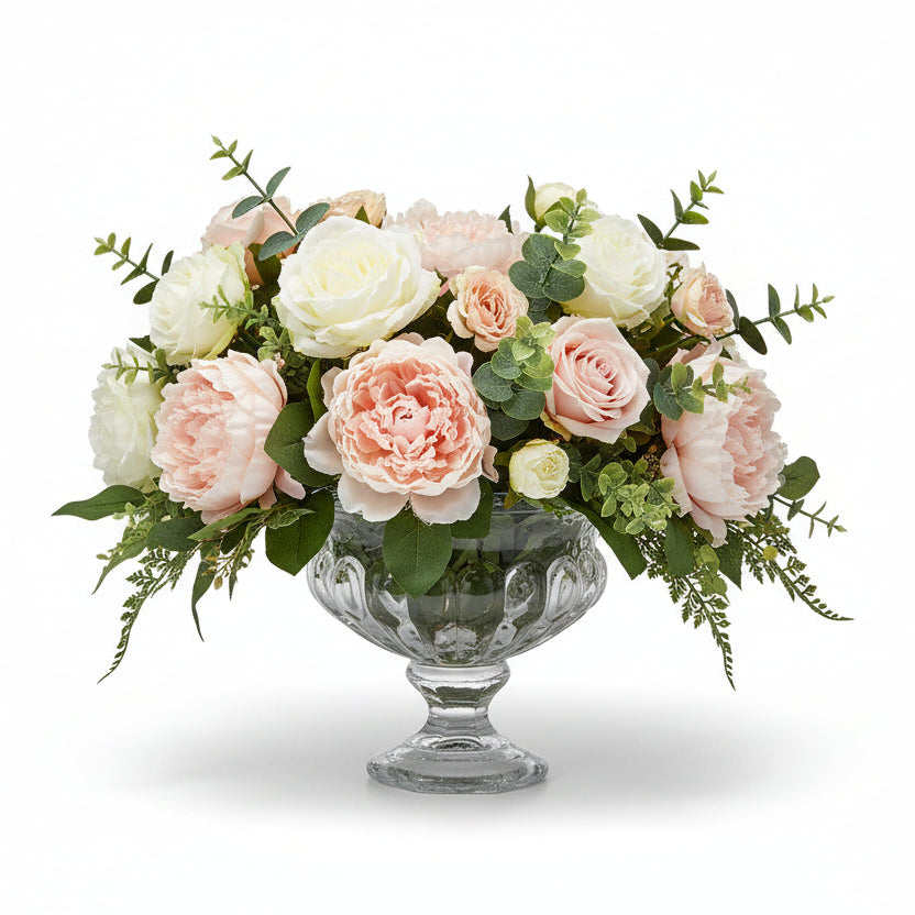 Femi Machine-Made Glass Urn Vase