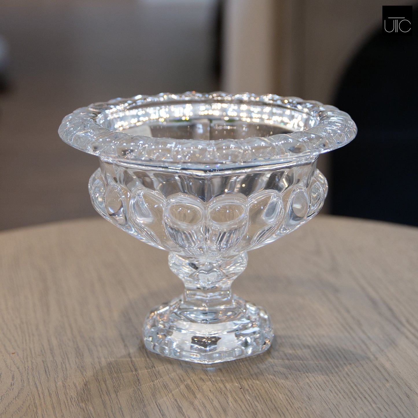 Femi Machine-Made Glass Urn Vase