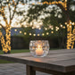 Kendi Textured Glass Bowl Vase