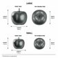 Nolyn Ceramic Apple Decor