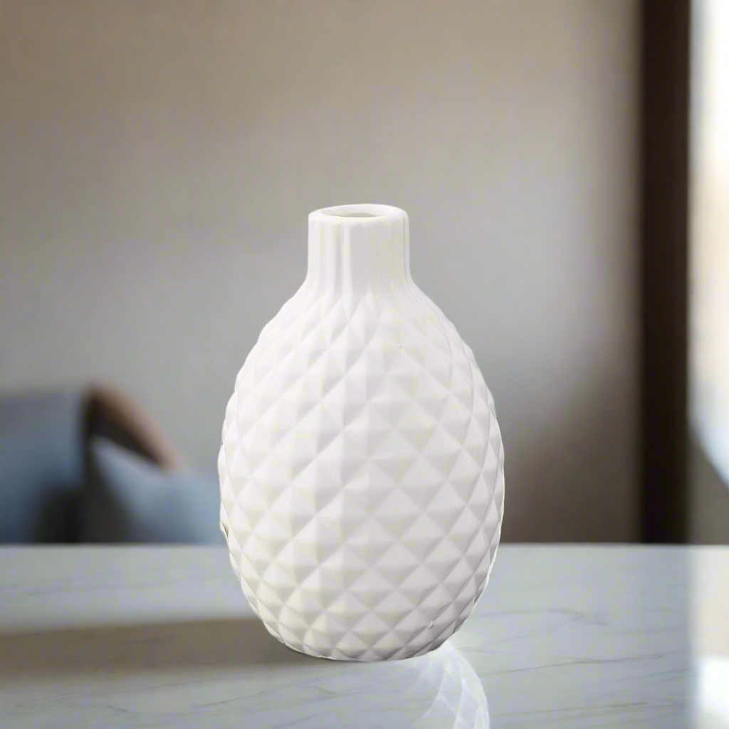 Orrina Ceramic Bellied Vase