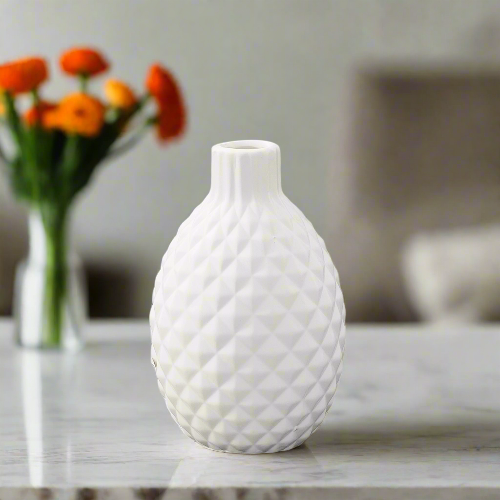 Orrina Ceramic Bellied Vase