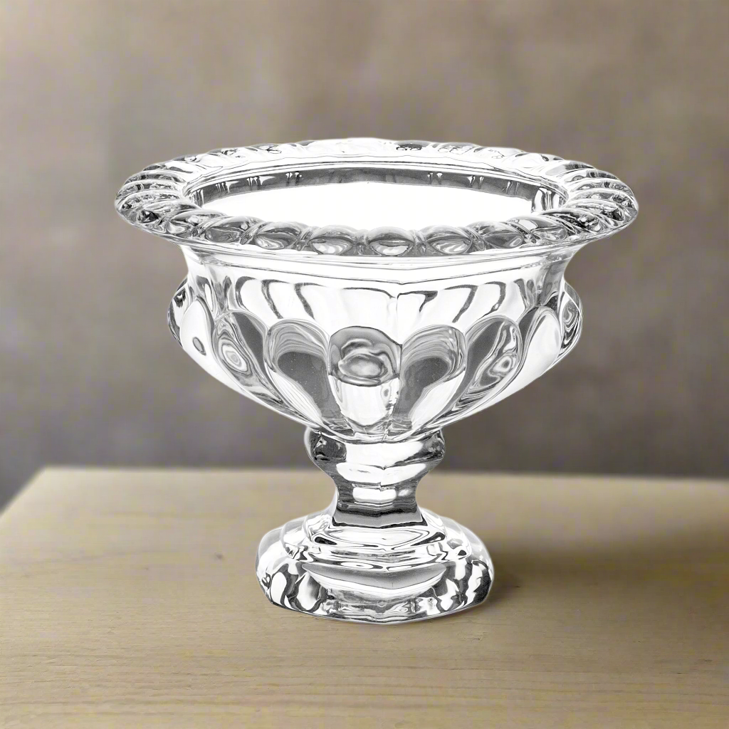 Orvelle Glass Pedestal Urn Vase
