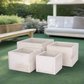 Oryden Wooden Planter Set (Set of 4)