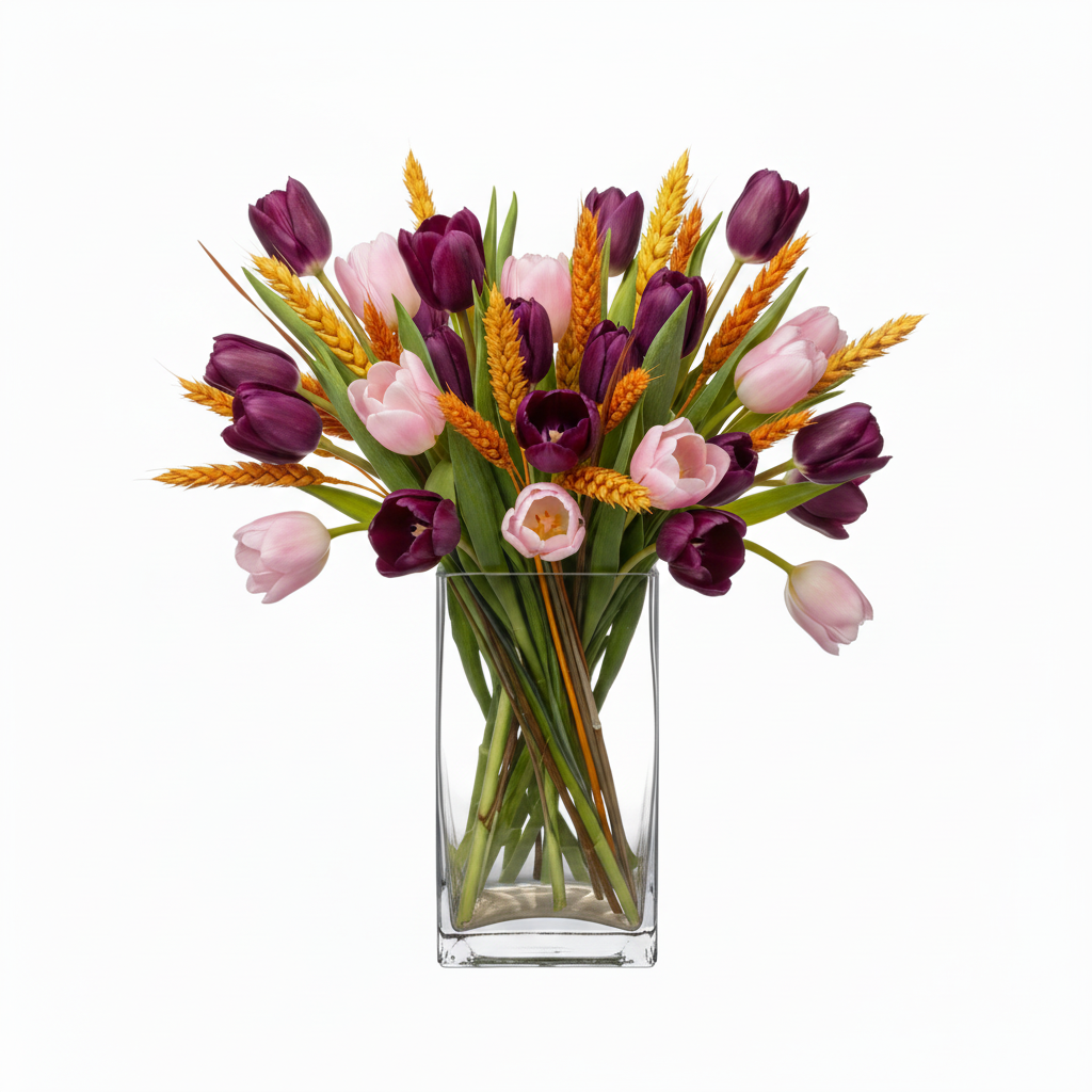 Harriet Clear Glass Block Vase