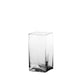 Rectangle Glass Vase-Urban Trends Collection-Clear-4x3x8-Urban Trends Collection