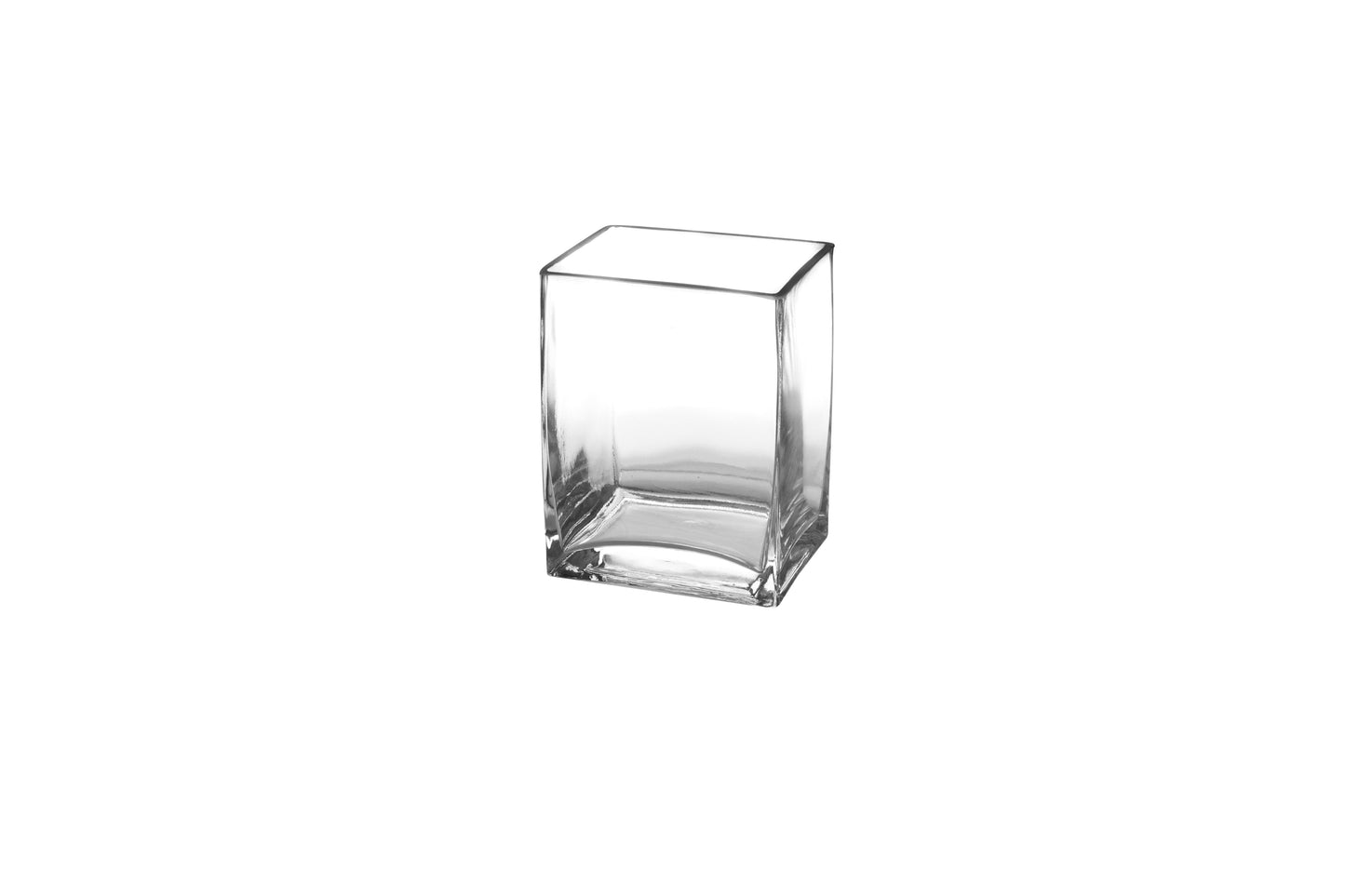 Rectangle Clear Glass-Urban Trends Collection-Clear-5x4x6-Urban Trends Collection